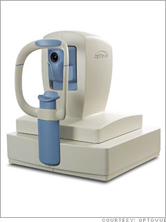 oct optovue rtvue-100 retina scanner